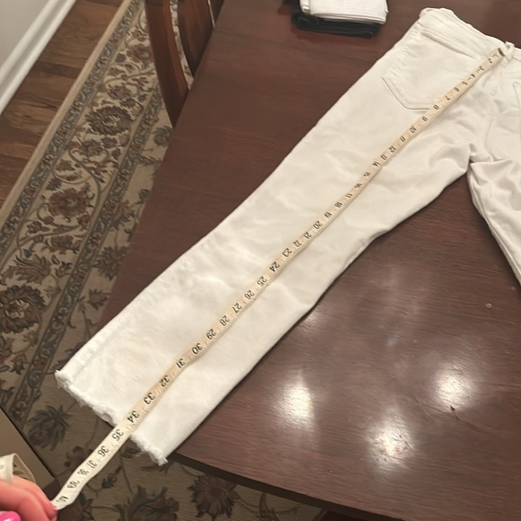 White J Crew stretchy jeans - Picture 4 of 5